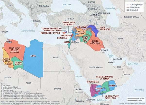 Οι τέσσερις αιτίες πολέμου που μπορεί να αλλάξουν τα σύνορα το 2017 (χάρτες)